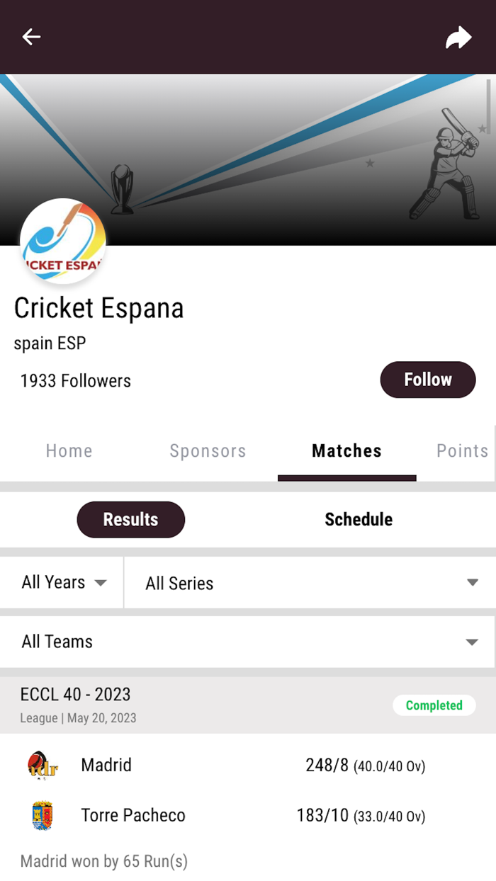 Cricket España