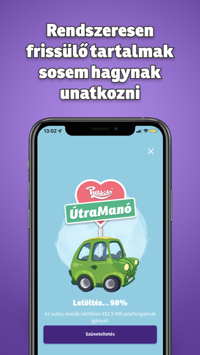 Plukkido - GPS alapú mese app Screenshot