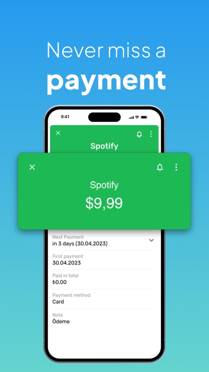 Subscription Manager: Param