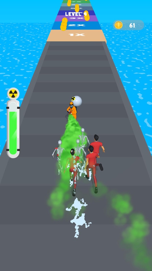 #5. Toxic Runner 3D (iOS) By: Mustafa Akbaba