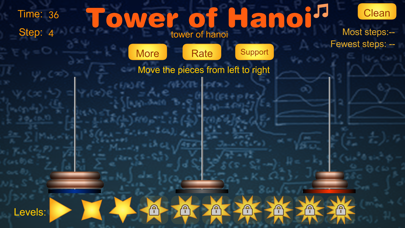 Tower of Hanoi Game Screenshot