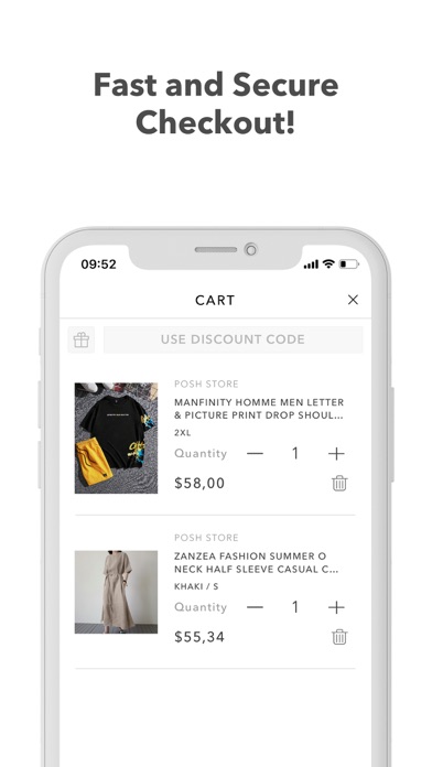 Posh store Screenshot