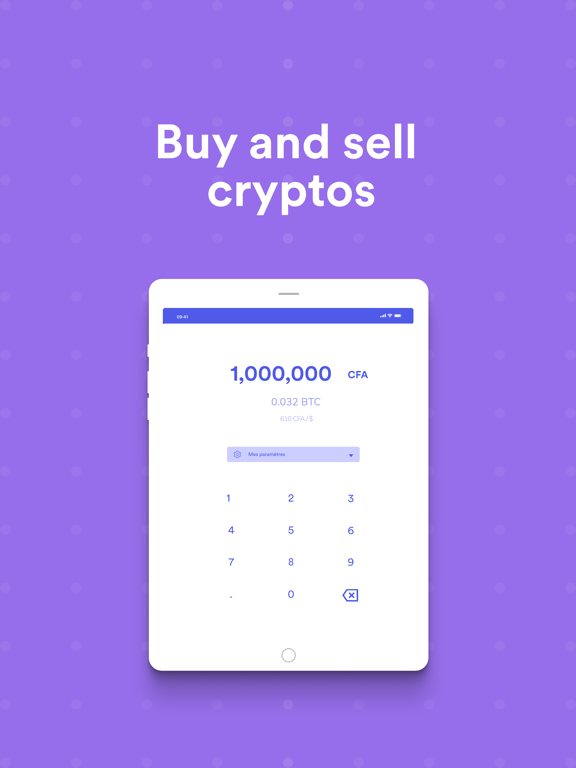 Ejara Crypto iPad screenshot 3 - Finance app