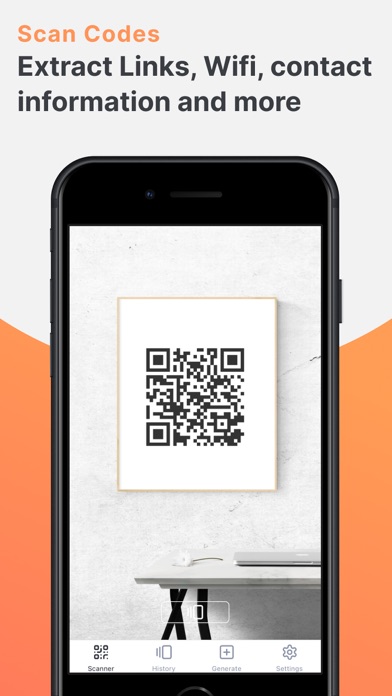 QR Code Generator & QR Scanner Screenshot