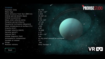 VR Planets and Missions Screenshot