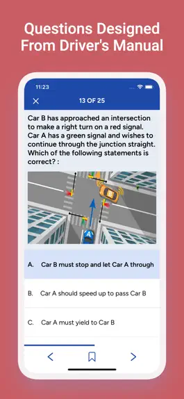 Game screenshot NV DMV Driver's License Test apk