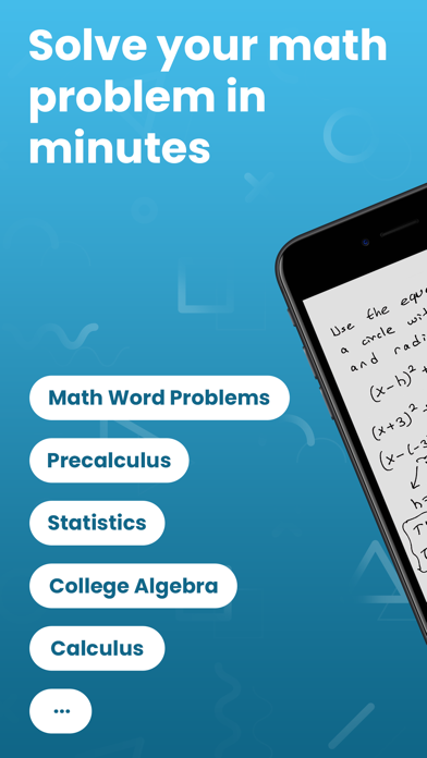 Math Word Problem Solver Screenshot