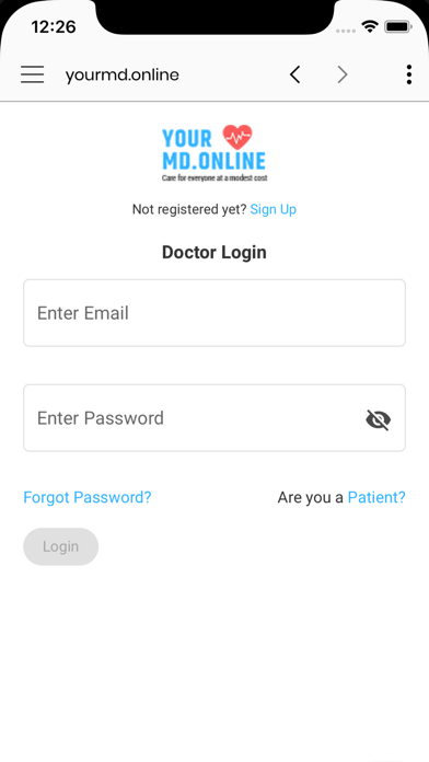 YourMD Online Connect Screenshot