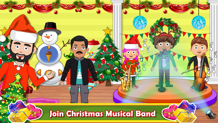 Pretend City Snow Party Life