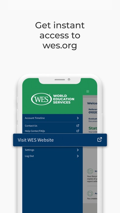 World Education Services Screenshot