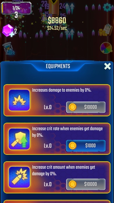 Galaxy Defense:Space Rider Screenshot