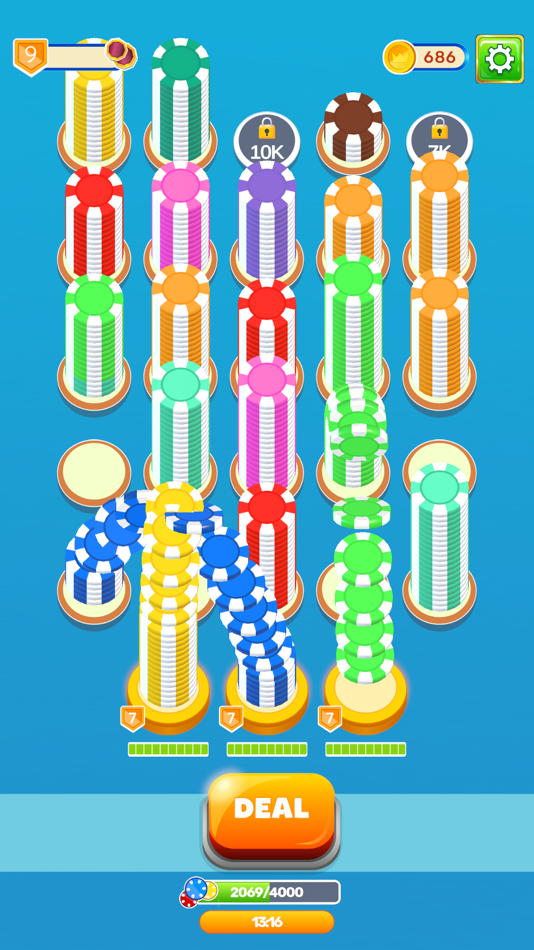 #3. Coin Shuffle! (iOS) 由: M8 Games
