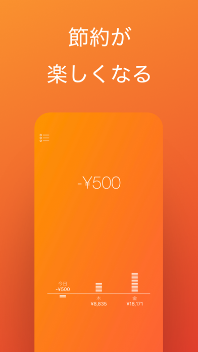 「毎日の予算」プロバージョンスクリーンショット