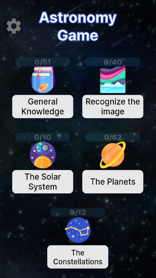#3. Astronomy Game (iOS) Podle: Horea Bucerzan