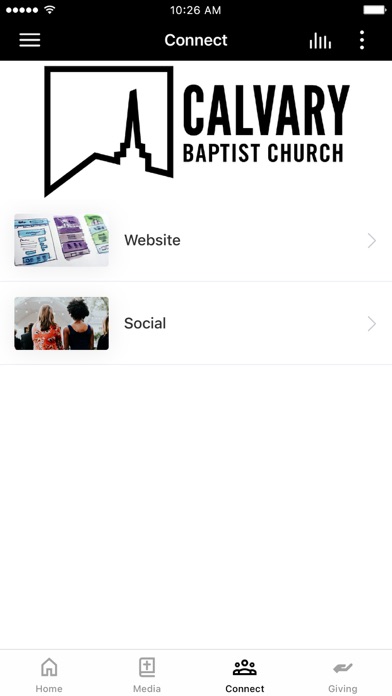 Calvary Baptist Church - CT Screenshot