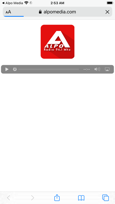 Alpo Media Screenshot