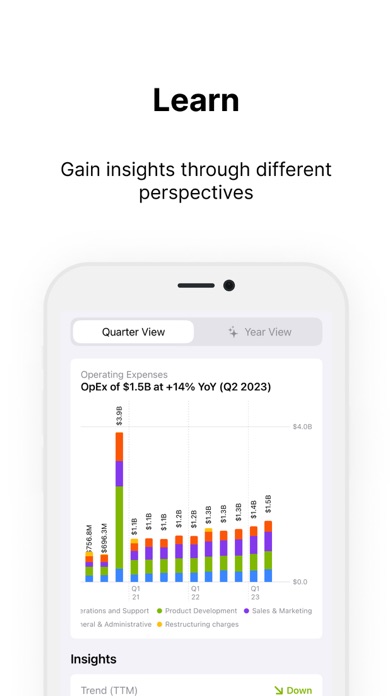 Air Charts - Earnings Insights Screenshot