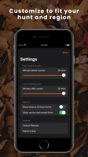 shooting light: hunt clock iphone screenshot 3