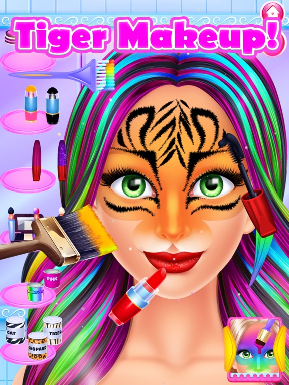 Screenshot #5 pour Face Paint Party Makeup Salon