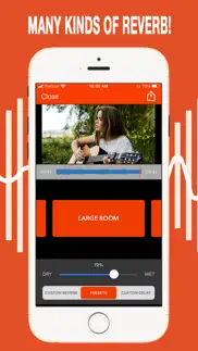 videoverb pro: reverb on video iphone screenshot 2