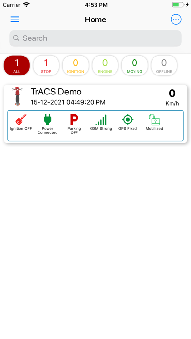 PaAS2 TrACS Screenshot