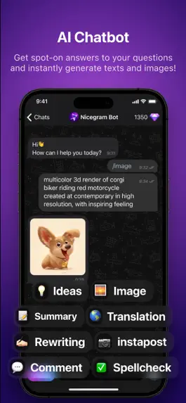 Game screenshot Nicegram: AI Chat for Telegram hack
