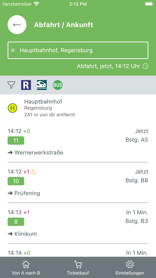 #3. RVV (iOS) Με: Regensburger Verkehrsverbund GmbH