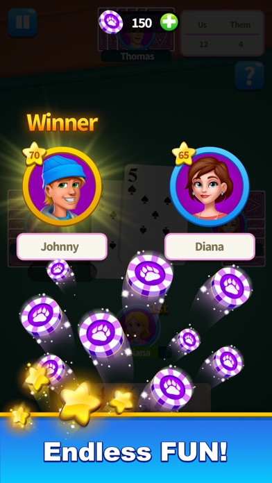 King of Belote Card Game Screenshot