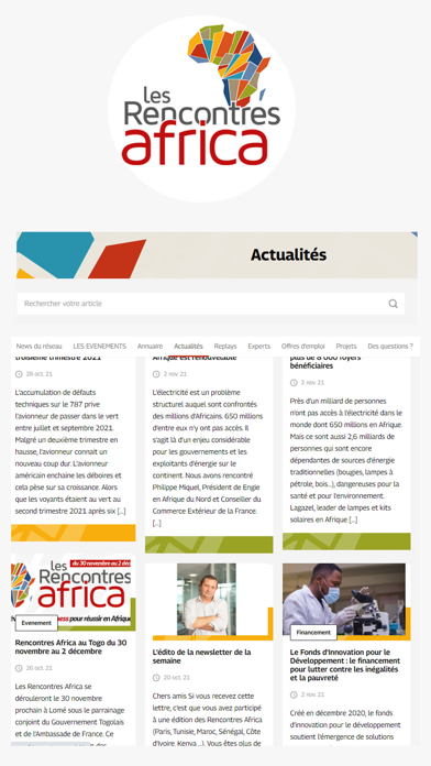 Rencontres Africa Screenshot