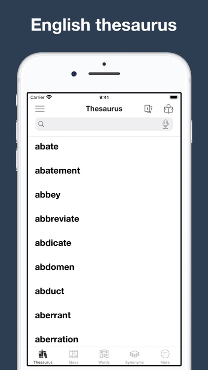 Explanatory Thesaurus