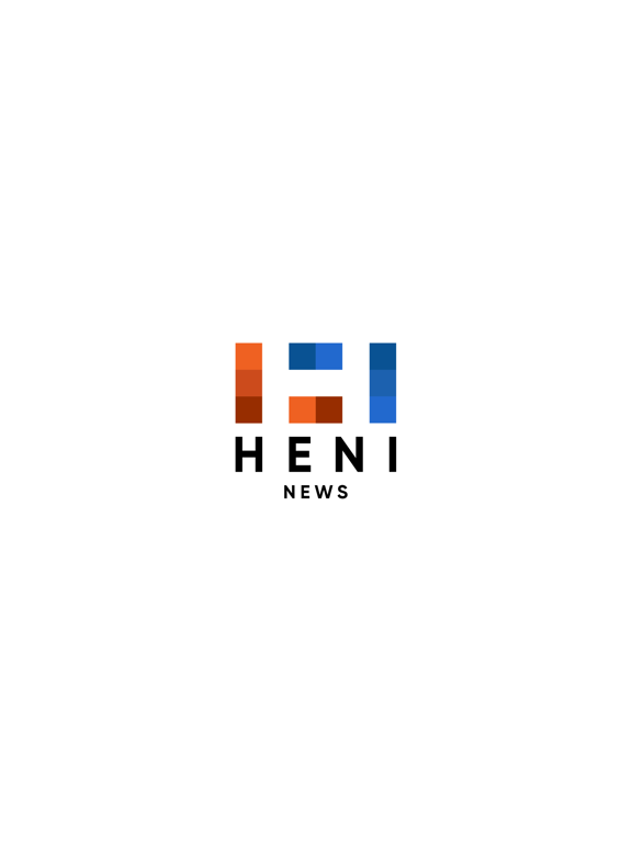 HENI News iPad screenshot 1 - News app