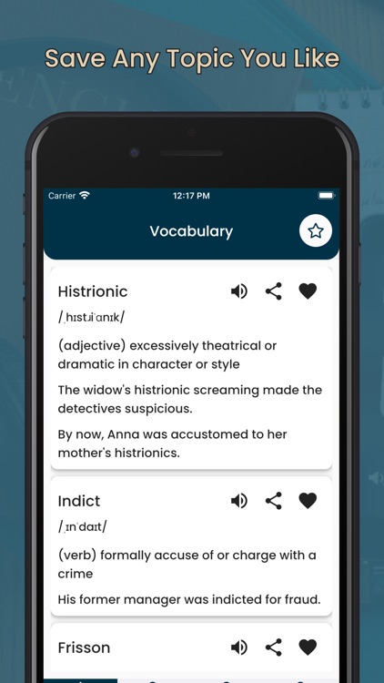 Vocabulary Builder - Test Prep
