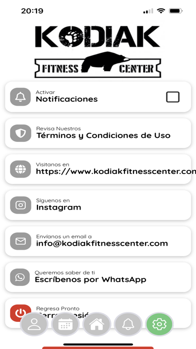 KODIAK FITNESS CENTER Screenshot