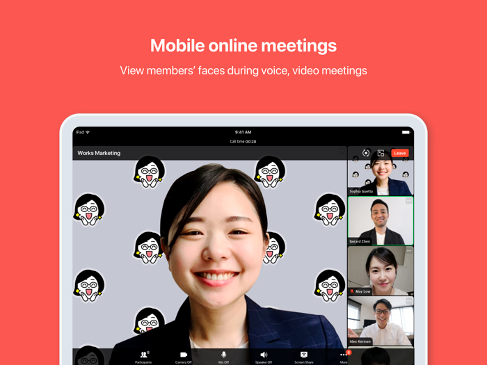 LINE WORKS Team Communication