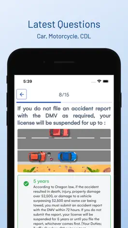 Game screenshot Oregon DMV Drivers Permit Test mod apk