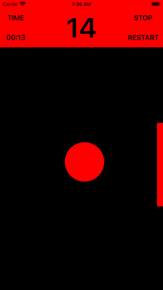 #2. RedBlack | Speed and Reaction (iOS) By: ALEKSANDR PENKOV