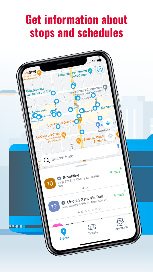 #1. BARTA Go Mobile (iOS) By: Modeshift Inc.