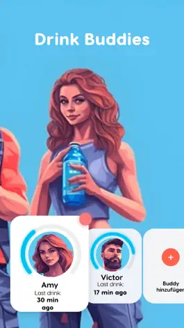 Game screenshot Water tracker app - Dropy apk