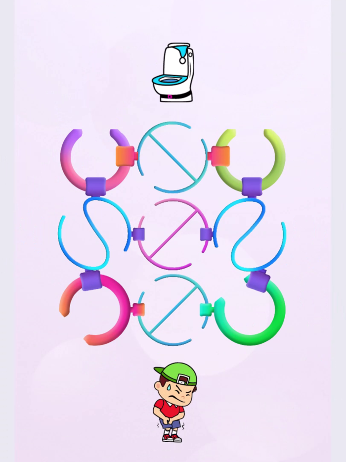 Ring Rotate Rush Puzzle