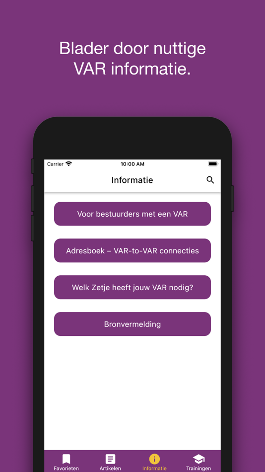 #2. Zetje VAR op de kaart (iOS) 由: Dick van Lieshout