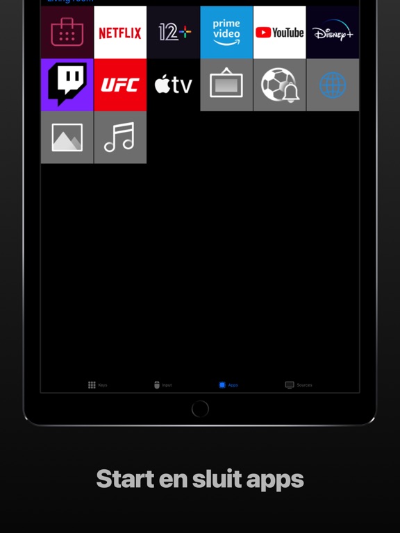 TV Remote · Universal Control App voor iPhone, iPad en iPod touch