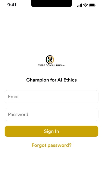 Champion for AI Ethics