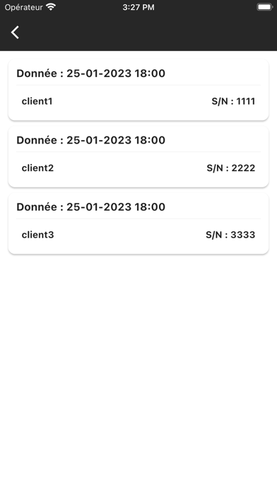SEFRAM REPORT Screenshot