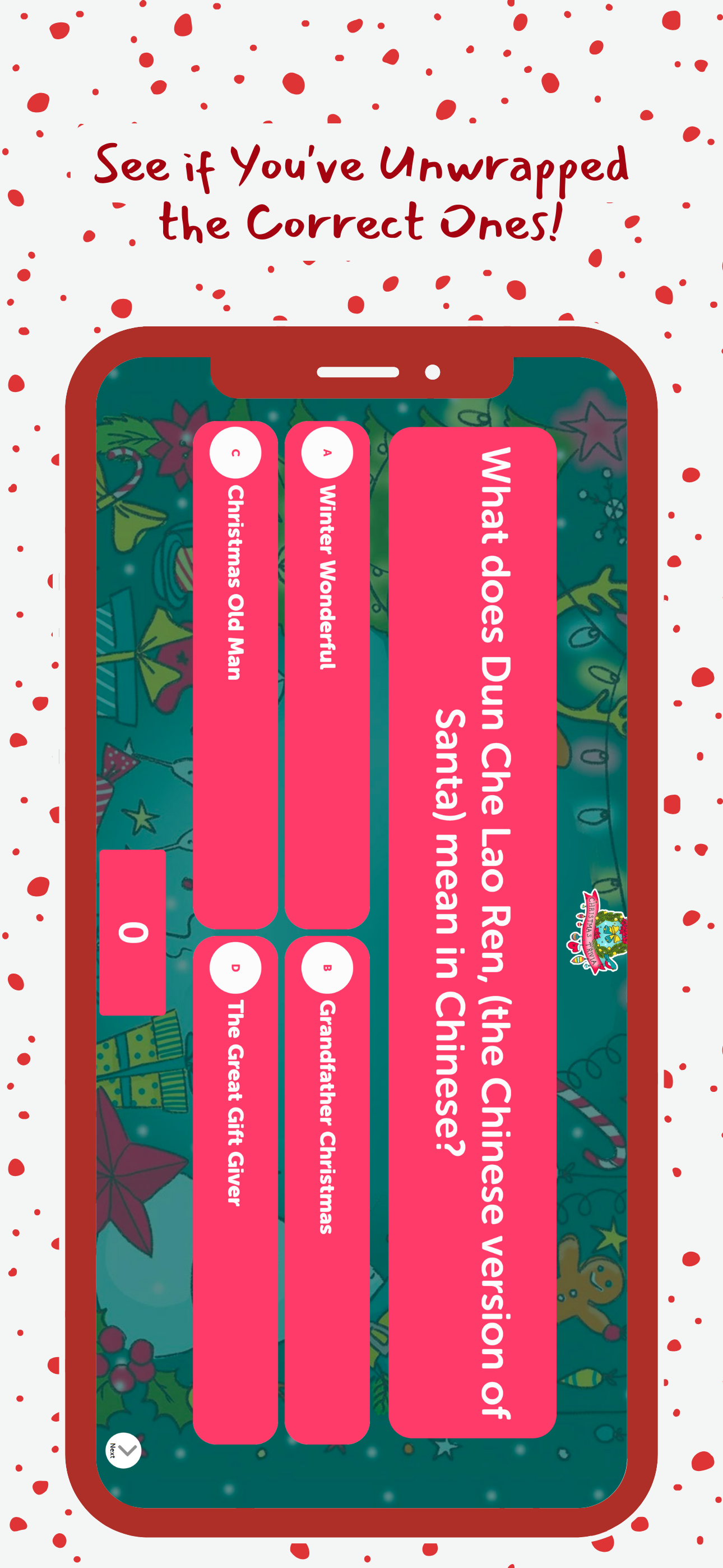 Xmas Challenge: Fun Quiz screenshot 4