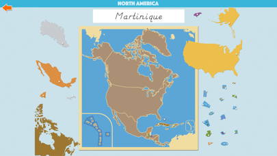 North America Geography Screenshot
