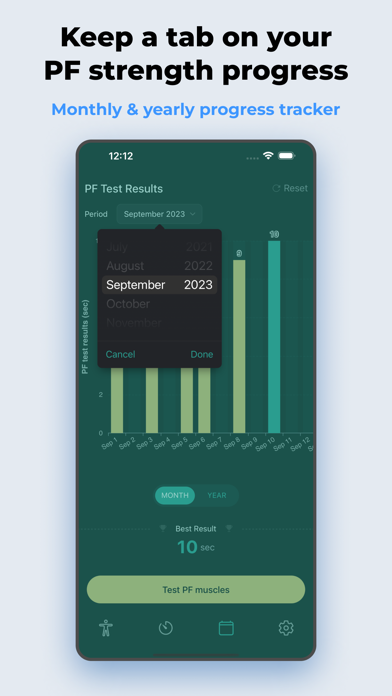 Kegel Training: Pelvic Floor Screenshot