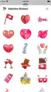 How to cancel & delete valentine stickers - wasticker 4