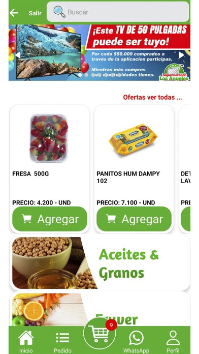 Los Angeles Supermercados Screenshot