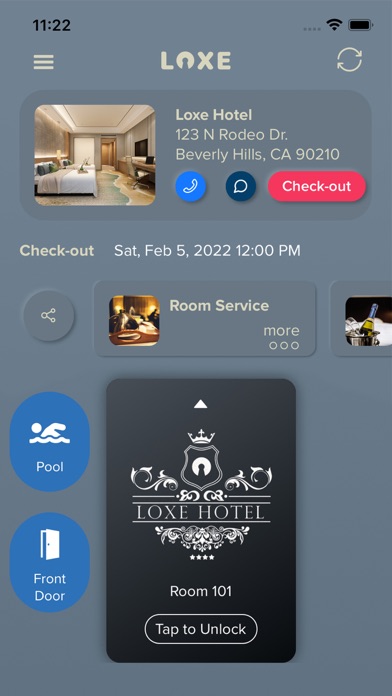Loxe - Hotel Mobile Keys Screenshot