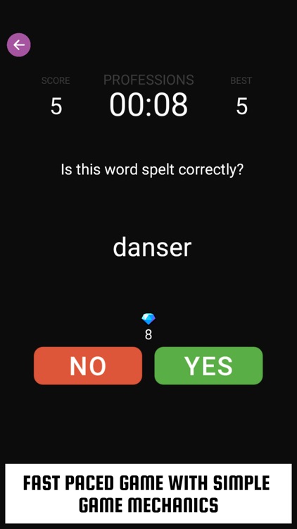 Word Spell Game : Yes or No ? screenshot-3